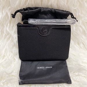 Giorgio Armani beauty pouch wallet